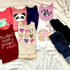 Toddler girls 3T long-sleeved shirts - SOLD